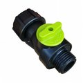 Earthminded EarthMinded F-RN096 High-Flow Plastic Ball Valve Upgrade Kit for Rain Barrels F-RN096